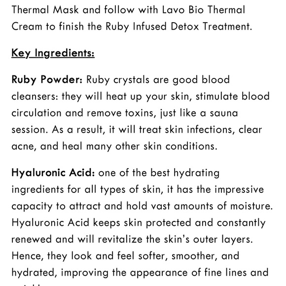 *NWT* LAVO BIO THERMAL SERUM - Picture 5 of 6